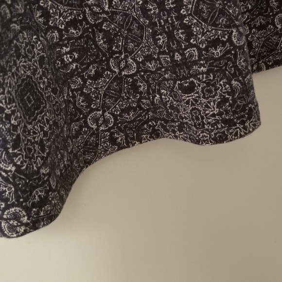 Xhilaration patterned blue dress - Picture 6 of 6